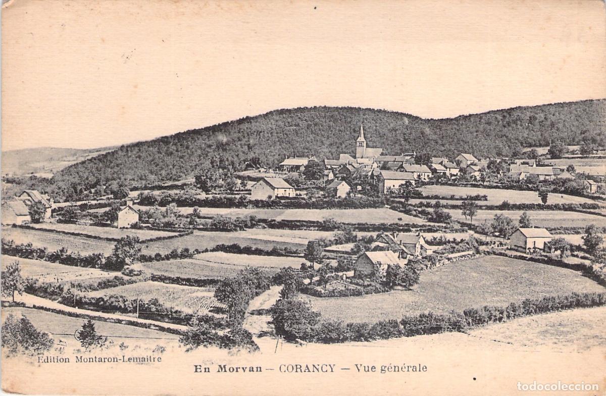 Postales: Postal de la Vista General de Corancy en Morvan, Francia