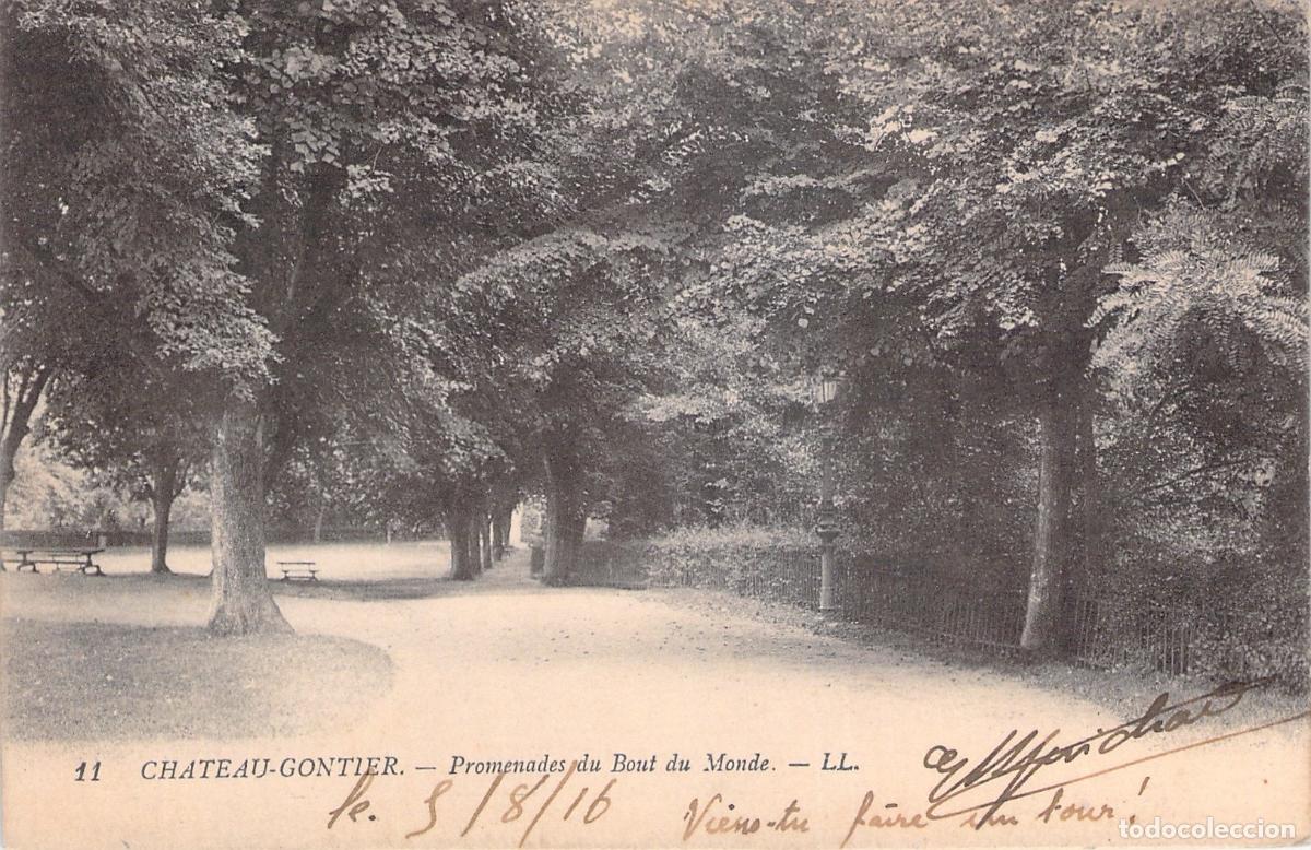 Postales: Postal Chateau-Gontier Promenades du Bout du Monde Francia