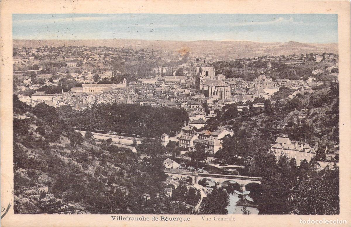 Postales: Postal de Vista General de Villefranche-de-Rouergue
