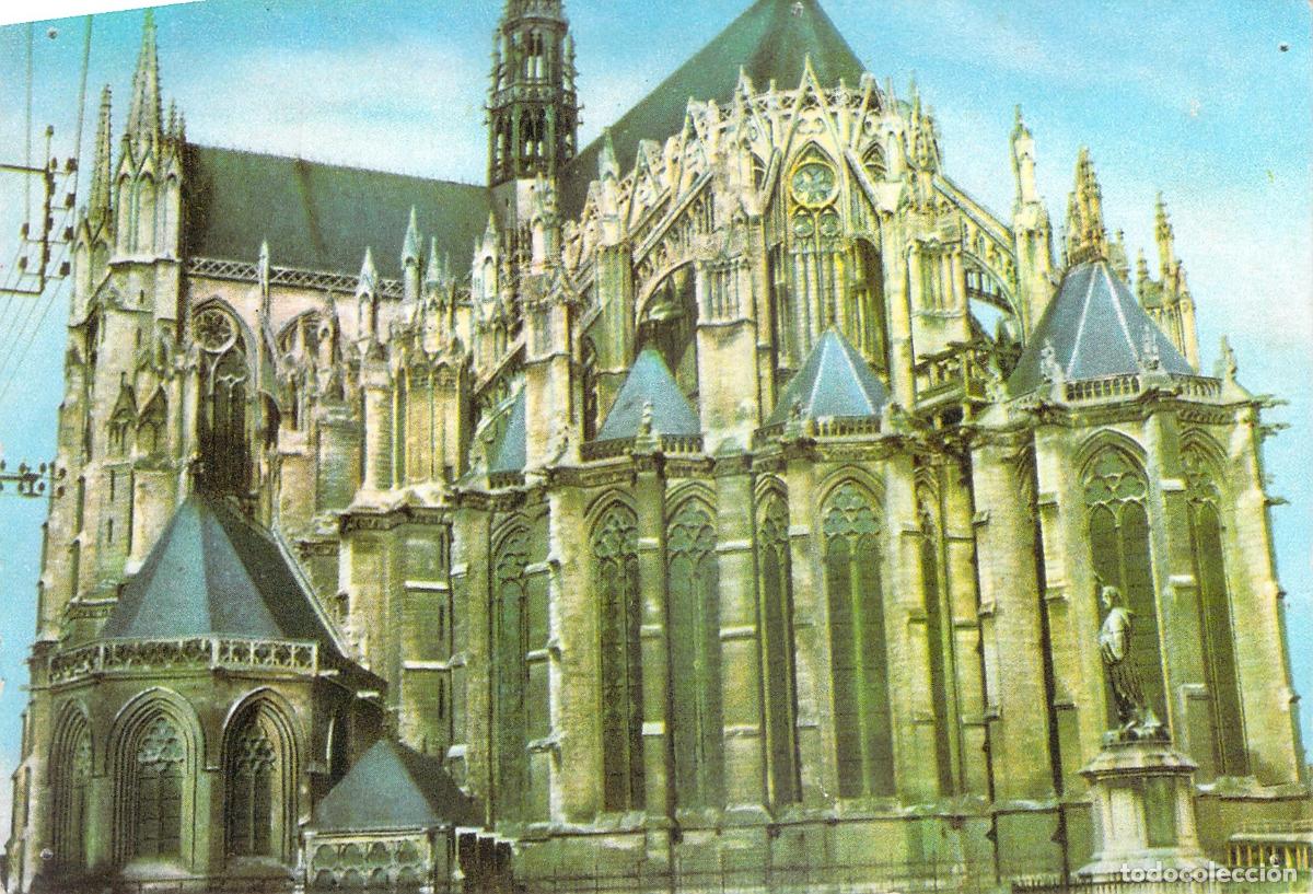 Postales: Postal de la Catedral de Amiens, Francia
