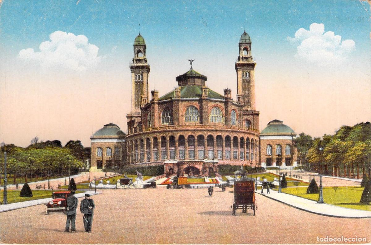 Postales: Postal de Par&iacute;s con el Palacio del Trocadero