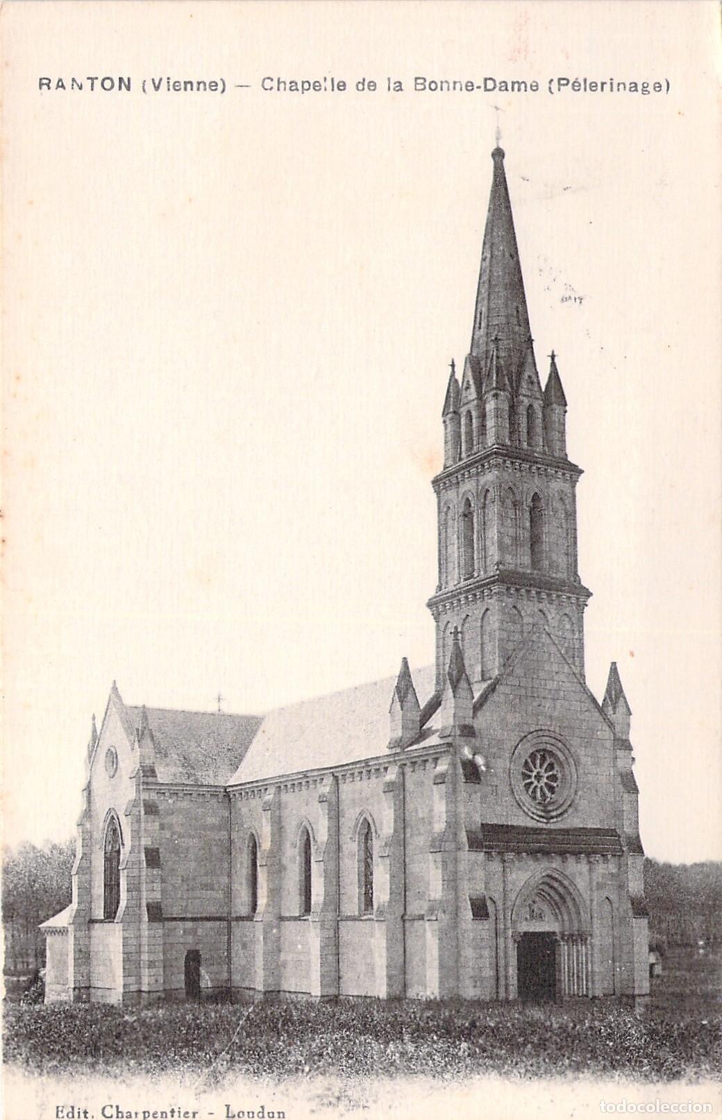 Postkarten: Postal de la Capilla de la Bonne-Dame en Ranton, Vienne