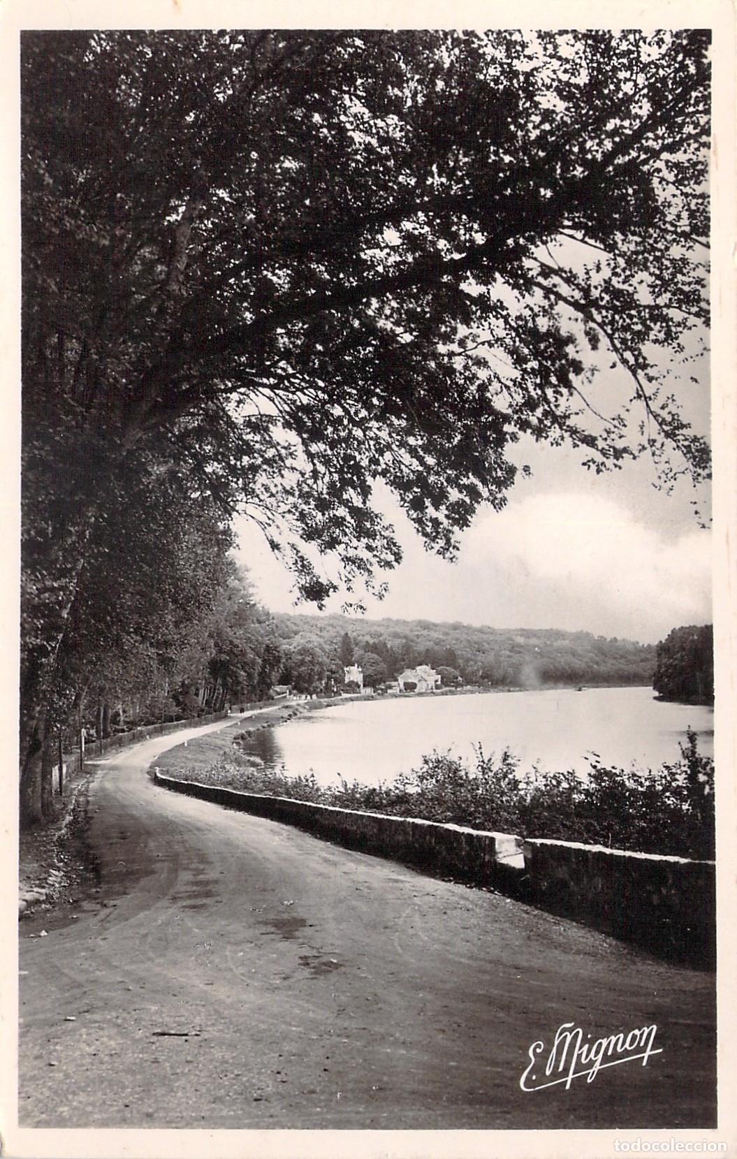 Postkarten: Postal de Samois-sur-Seine, Route des Platreries, Francia