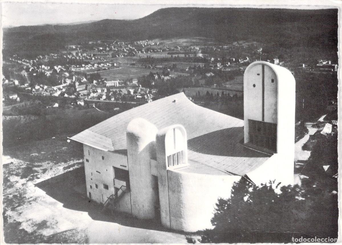 Postkarten: Postal de la Capilla Notre-Dame-du-Haut de Ronchamp, Le Corbusier