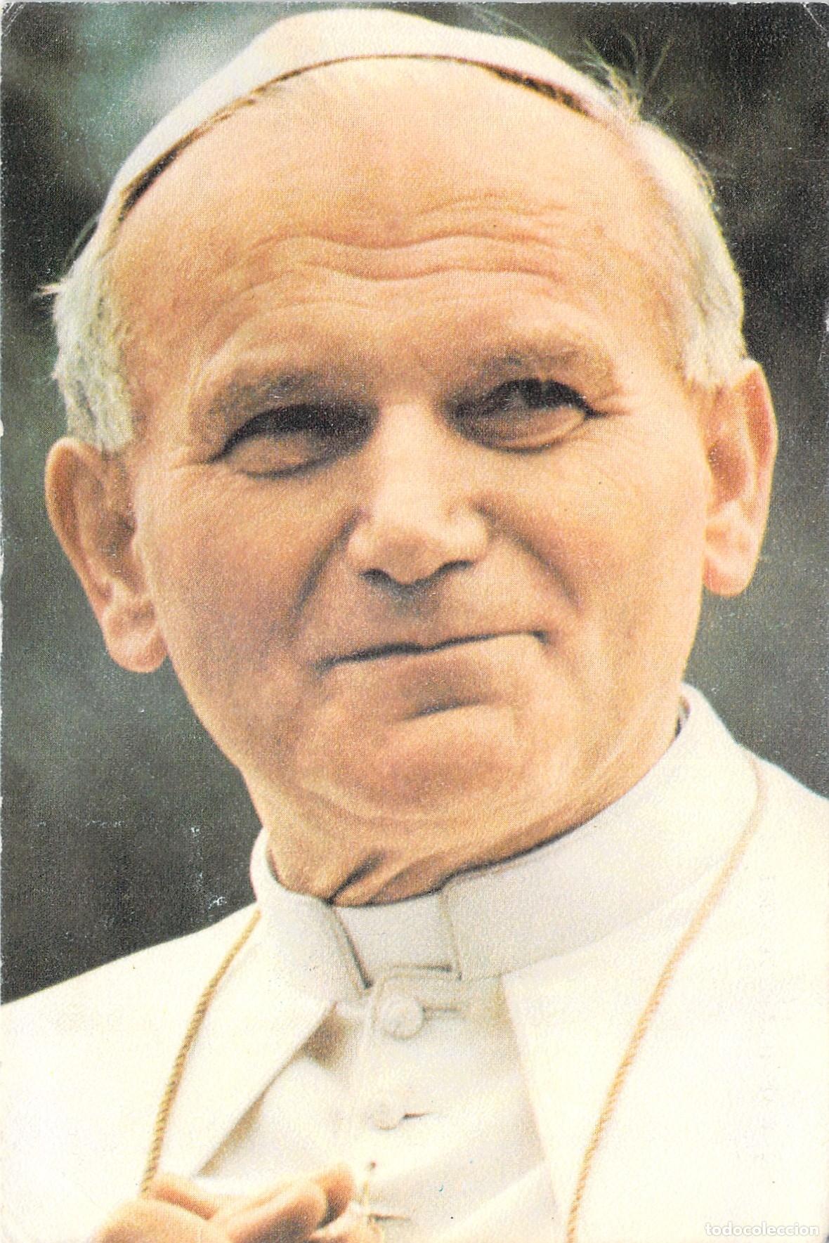 Postkarten: Postal de Su Santidad el Papa Juan Pablo II con Oraci&oacute;n