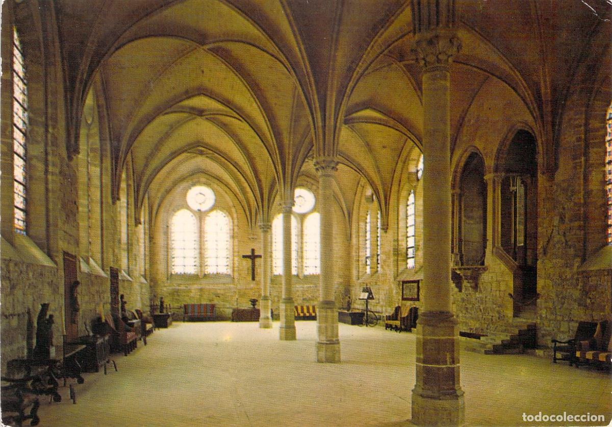 Postkarten: Postal de la Abad&iacute;a de Royaumont y su Antiguo Refectorio