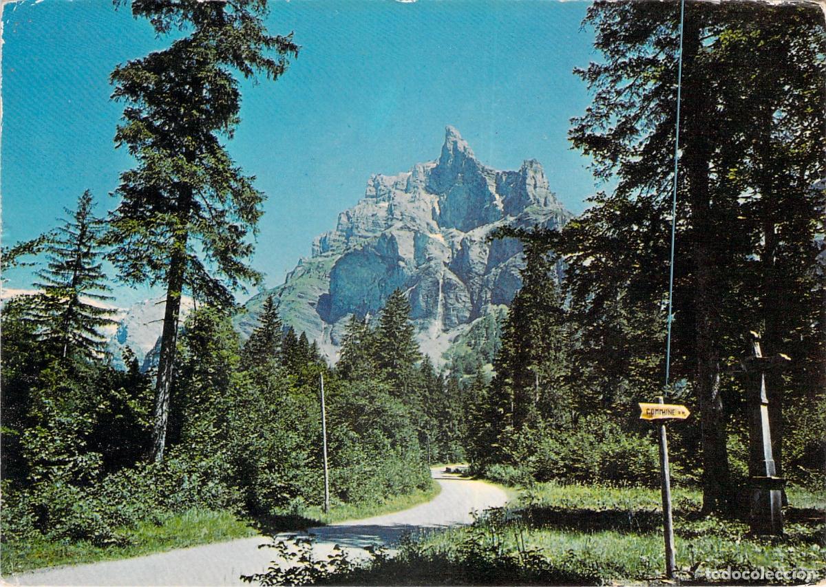 Postkarten: Postal de Sixt Haute-Savoie Vista del Fer &agrave; Cheval