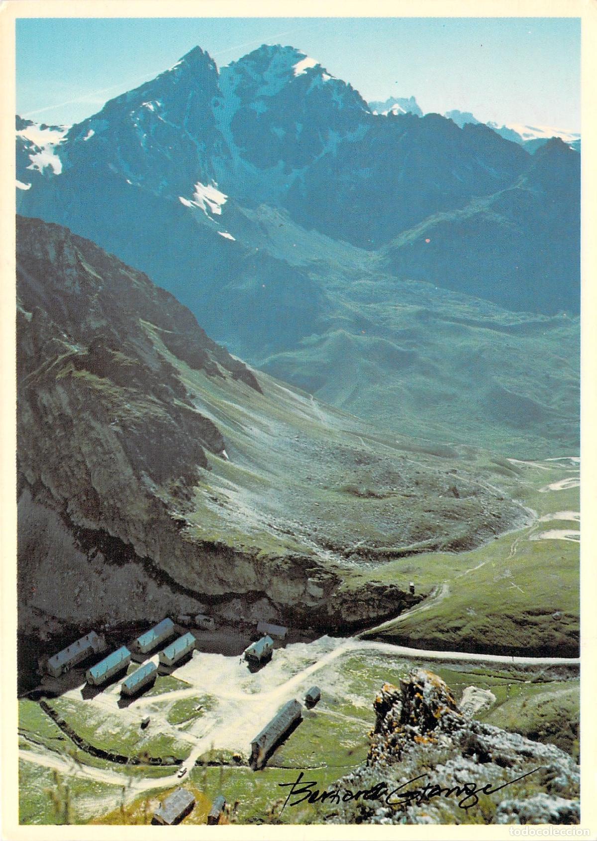Postcards: Postal de Valloire: Le Grand Galibier y Camp des Rochilles