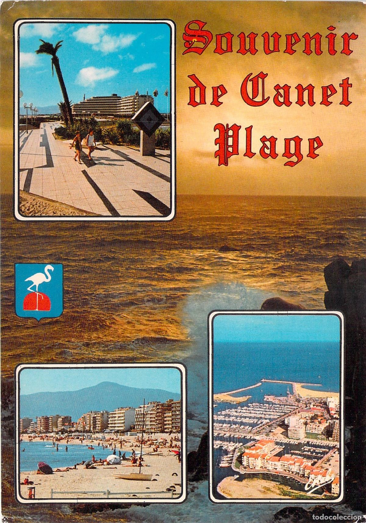 Postcards: Postal Multivista de Canet-Plage Pirineos Orientales Francia