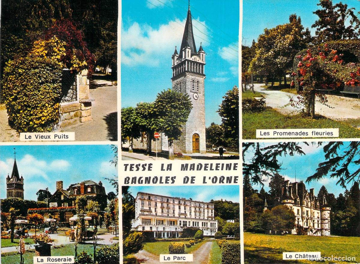 Postales: Postal multi-vista de Tess&eacute;-la-Madeleine, Bagnoles-de-l'Orne, Francia