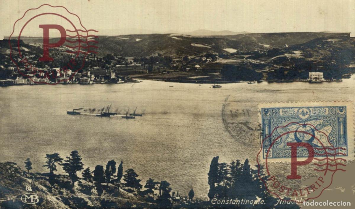 Postcards: RPPC. FOTOGRAFICA. TURQUIA. TURQUIE. CONSTANTINOPLE. ANADOL HISSAR