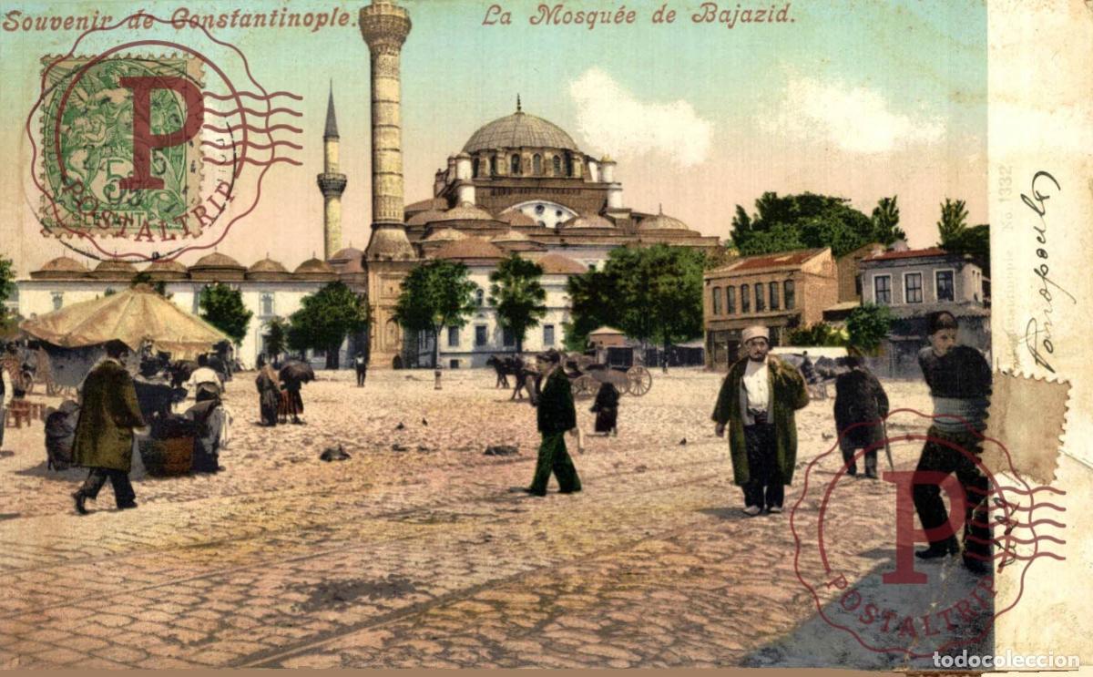 Postales: TURQUIA. TURQUIE. CONSTANTINOPLE. Souvenir de Constantinople. LA MOSQUEE DE BAJAZID
