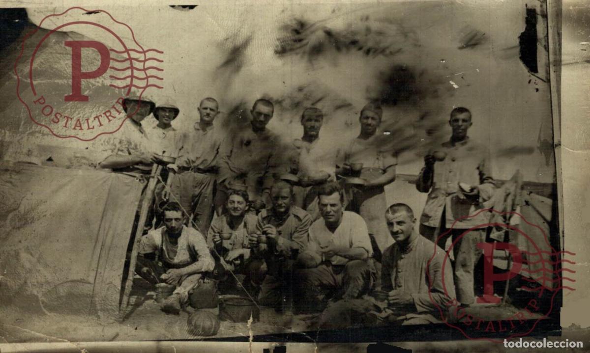 Postales: TURQUIA. TURQUIE. RPPC. MILITAR. etat, damage, algo deteriorada