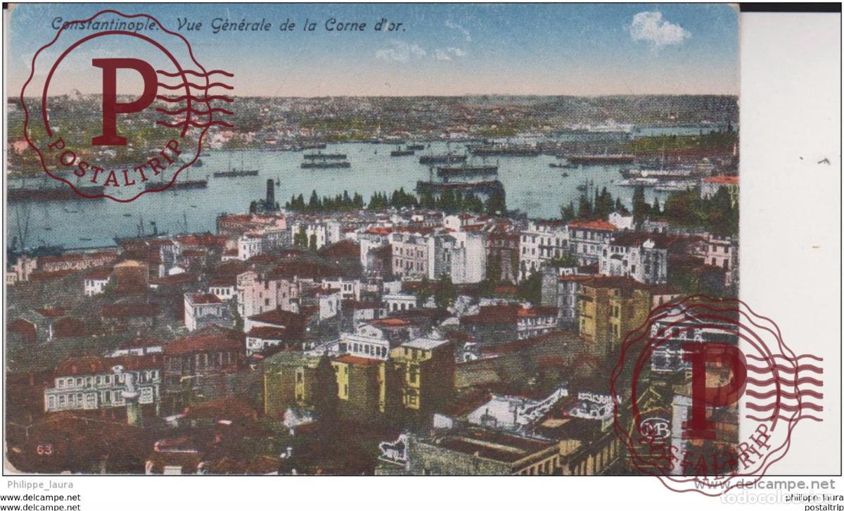 Postales: CORNE DOR vue generale, CONSTANTINOPLE