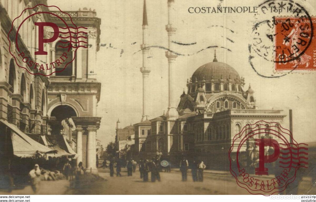 Postales: RPPC CONSTANTINOPLE TOP HANE turkey TURQUIE