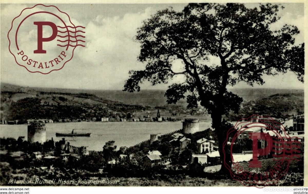 Postales: RPPC ISTAMBUL. RUMELI HISARI. ISTAMBUL. ROUMELI HISSAR. TURKEY TURQUIE TURQUIA