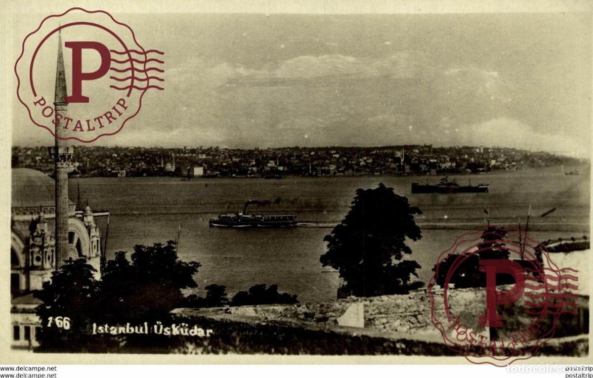 Postcards: RPPC RARE ISTAMBUL.ISTANBUL USKUDAR TURKEY TURQUIE TURQUIA