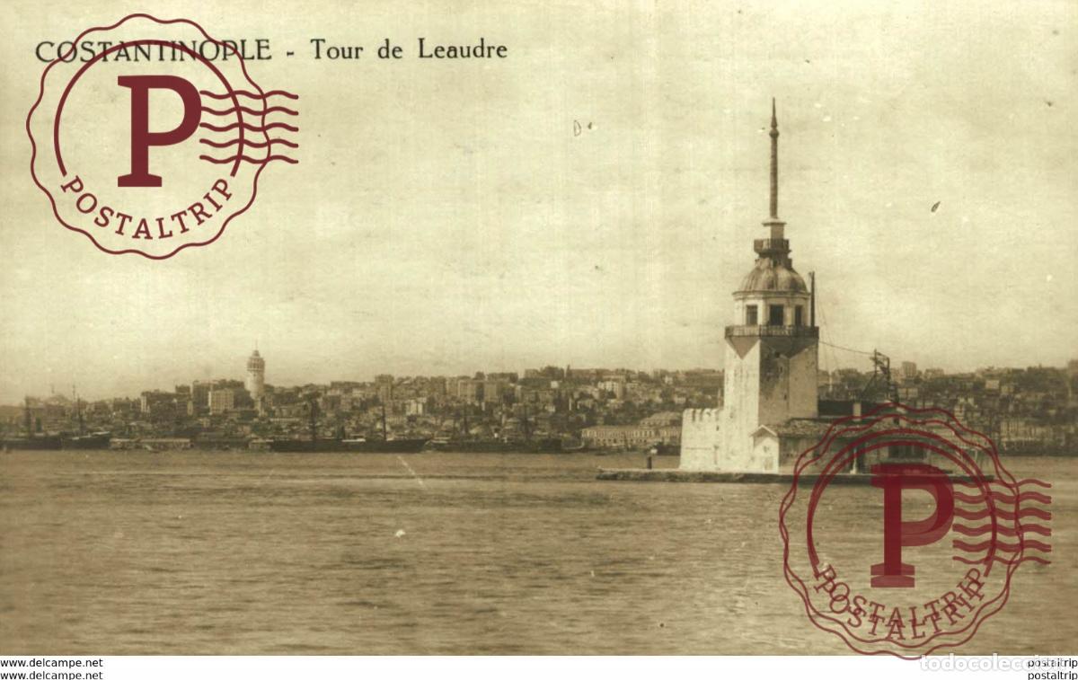Postales: RPPC Constantinople Istanbul RPPC TOUR DE LEAUDRE Turquie TURQUIA