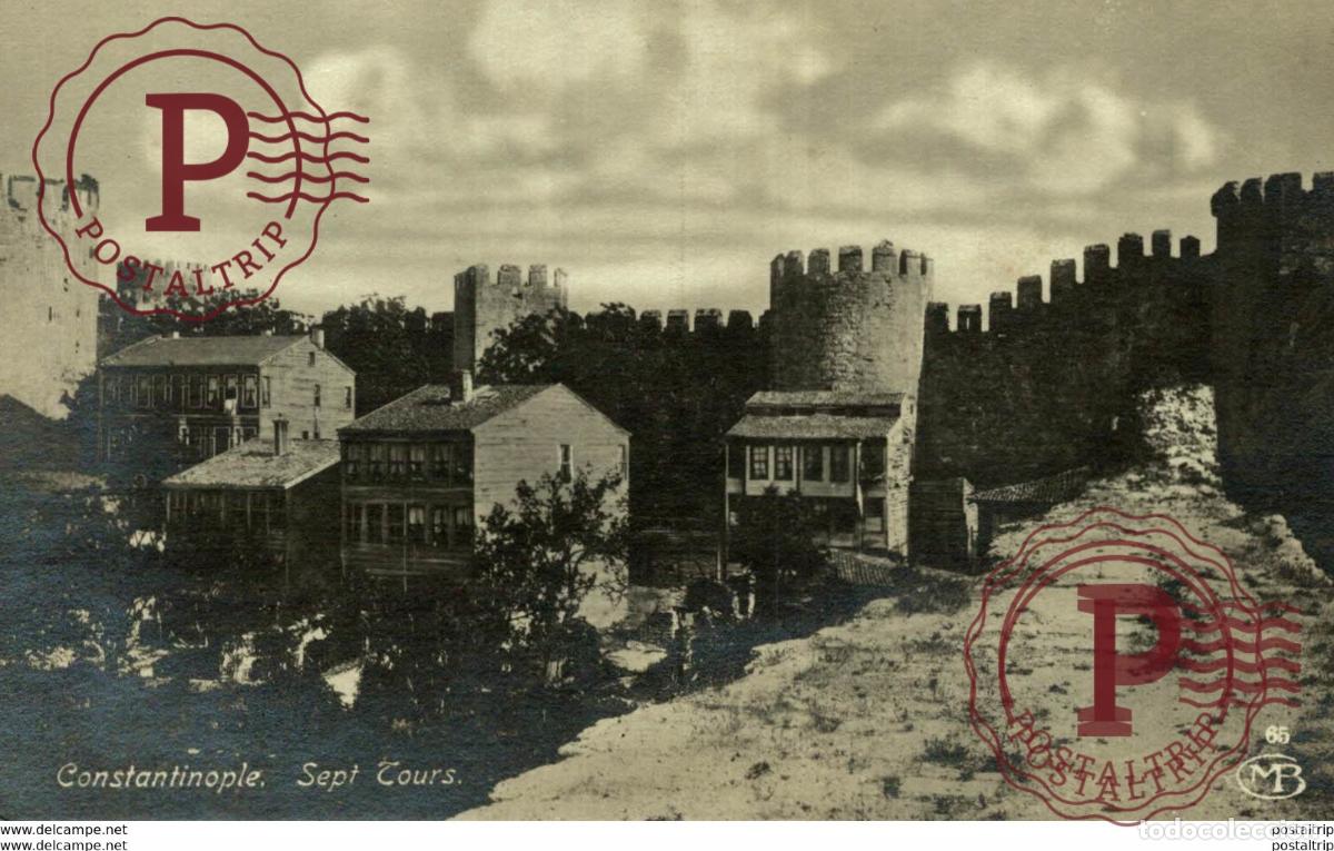 Postales: CONSTANTINOPLE SEPT TOURS Turquie TURQUIA