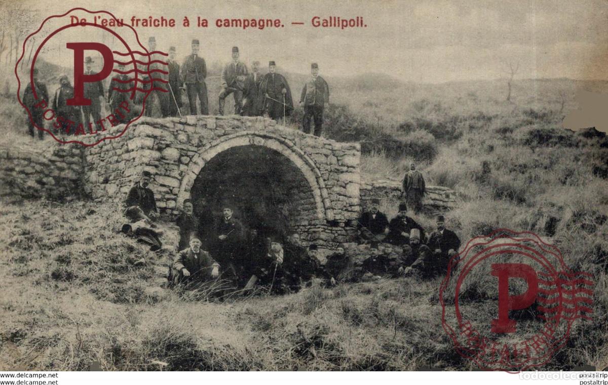 Postales: TURQUIA TURQUIE. GALLIPOLI de leau fraiche &agrave; la campagne