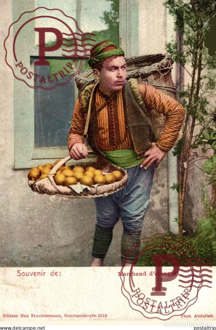 Postales: TURQUIA. TURQUIE. SOUVENIR DE: MARCHAN DORANGES.