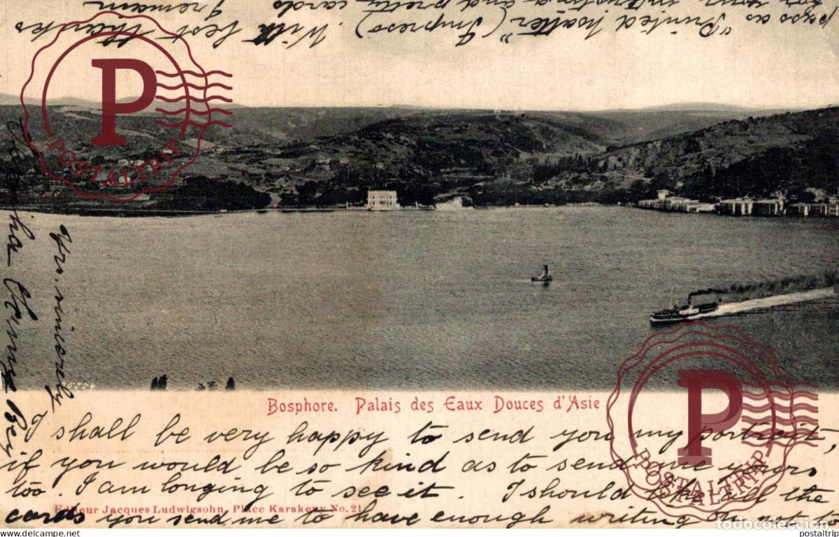 Postales: TURQUIA. Turquie. Bosphore palais des eaux douces dAsie
