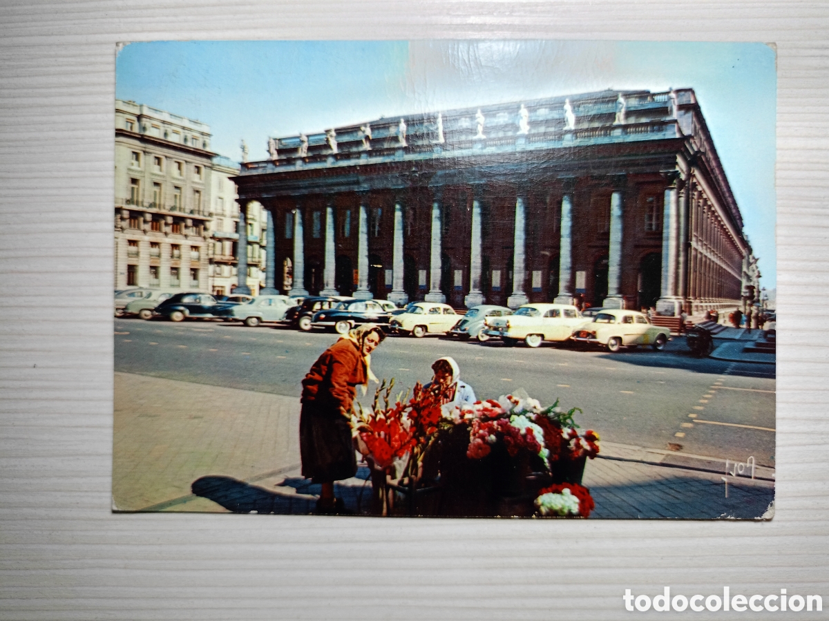 Postales: Gran Teatro de Burdeos Francia Postal a&ntilde;os 60 circulada
