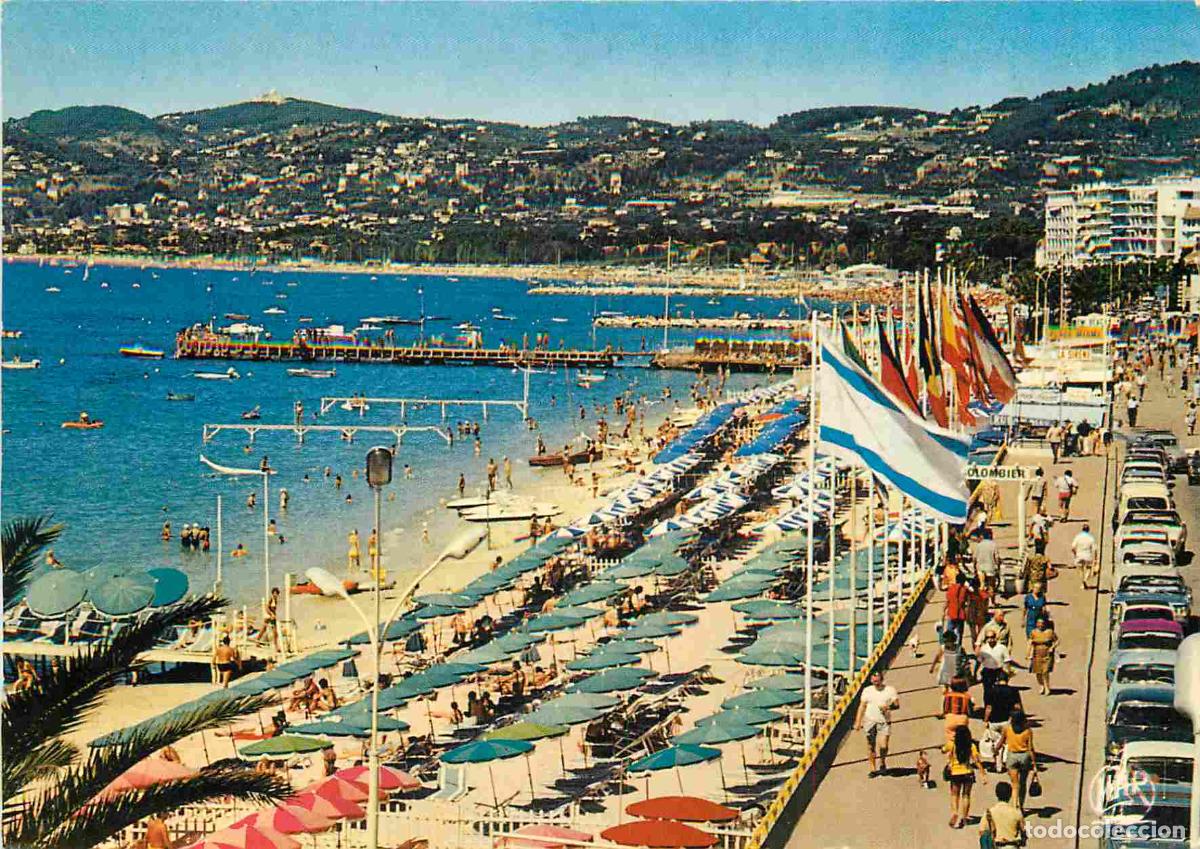 Postkarten: Francia - Carte Postale - 06 - Juan-les-pins - La promenade du soleil et la plage - CPM - Voir Scans