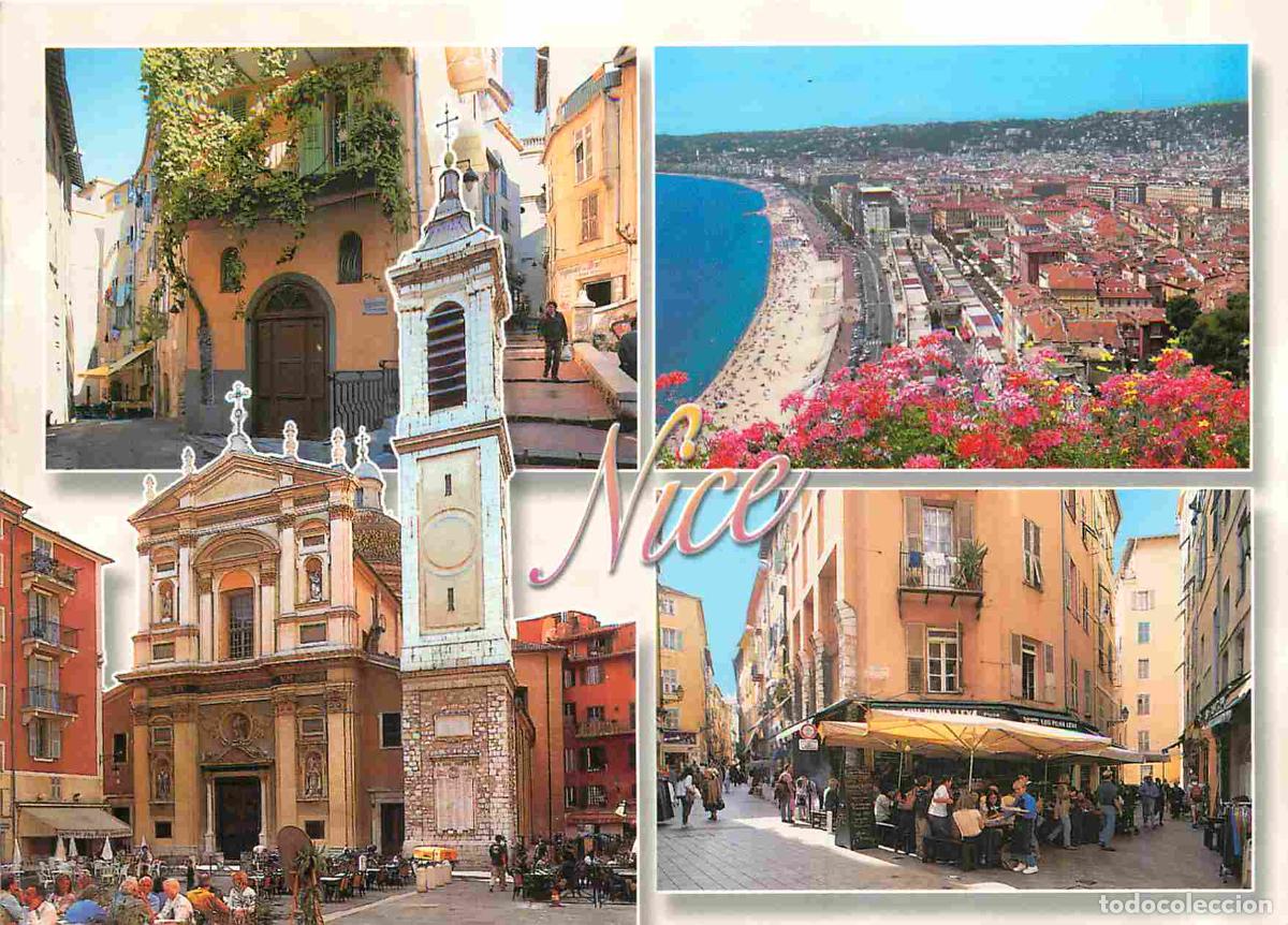 Postkarten: Francia - Carte Postale - 06 - Nice - Multivues - La vieille ville cath&eacute;drale ste r&eacute;parate - CPM - V