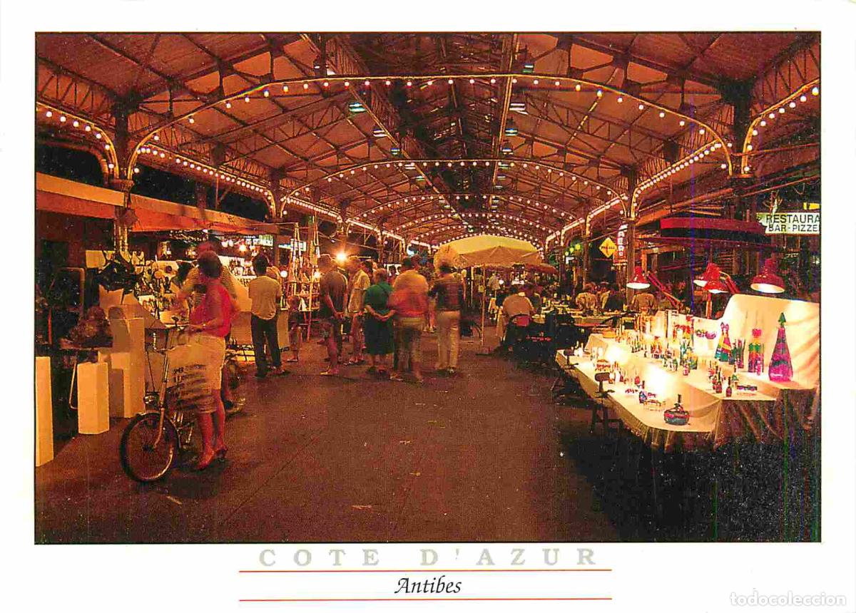 Postkarten: Francia - Carte Postale - 06 - Antibes - March&eacute; nocturne - V&eacute;lo - CPM - Voir Scans Recto-Verso