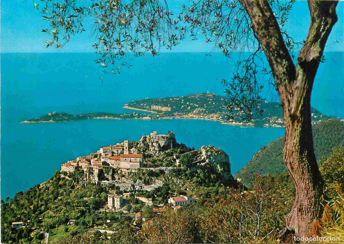 Postkarten: Francia - Carte Postale - 06 - Eze village - Au fond le cap et st jean cap ferrat - CPM - Voir Scans