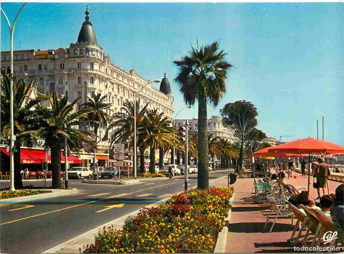 Postkarten: Francia - Carte Postale - 06 - Cannes - La Croisette et l'H&ocirc;tel Carlton - CPM - Voir Scans Recto-Ver