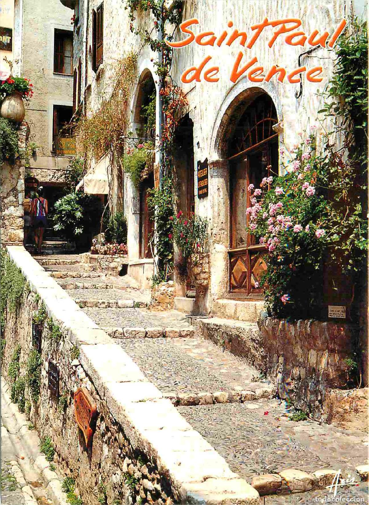Postkarten: Francia - Carte Postale - 06 - Saint-Paul-de-Vence - Une ruelle typique du village - CPM - Voir Scan