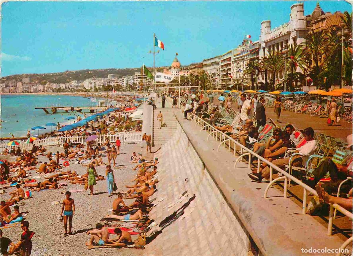 Cartes Postales: Francia - Carte Postale - 06 - Nice - La Promenade des Anglais les H&ocirc;tels et la Plage - CPM - Voir S