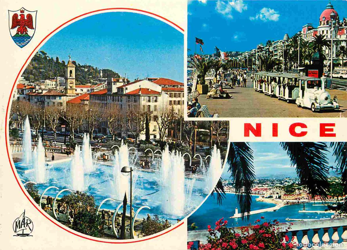 Cartes Postales: Francia - Carte Postale - 06 - Nice - Multivues - Le Jardin de l Esplanade du Paillon La Promenade d