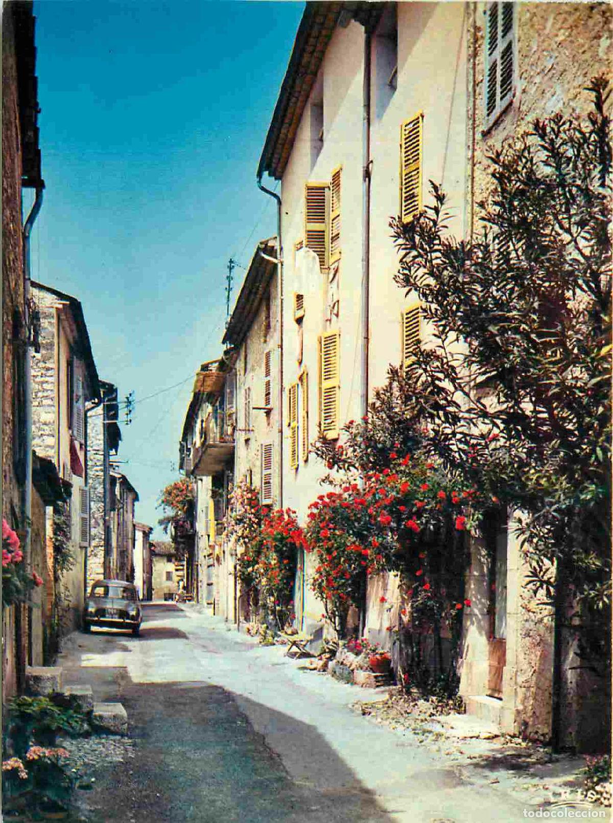 Postcards: Francia - Carte Postale - 06 - Valbonne - Une pittoresque vieille rue - Automobiles - CPM - Voir Sca