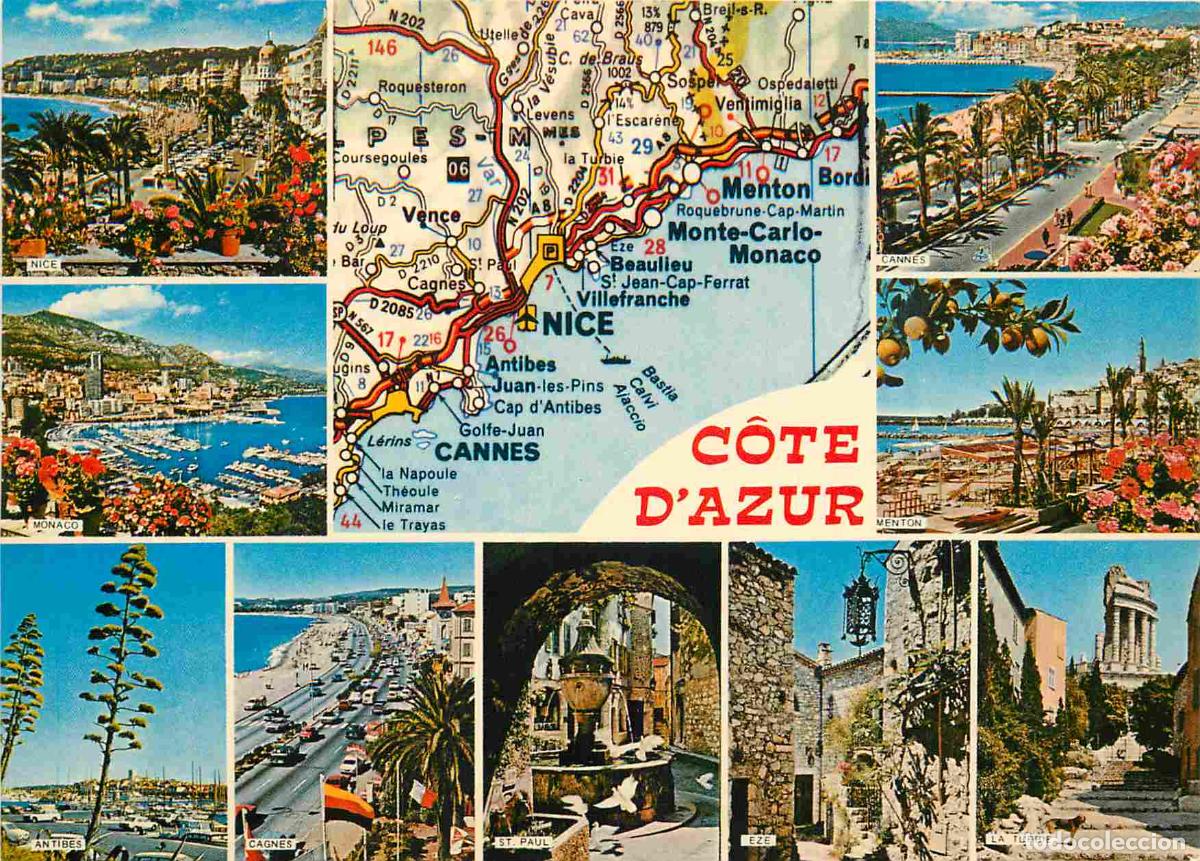 Postcards: Francia - Carte Postale - 06 - Cote d'Azur - Multivues - CPM - Voir Scans Recto-Verso