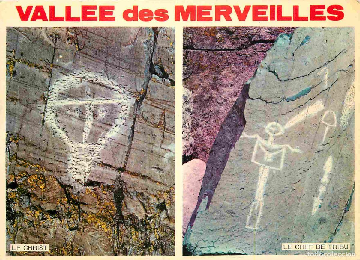 Postcards: Francia - Carte Postale - 06 - Vallee des merveilles - Gravues Pr&eacute;historiques - Multivues - Le chr