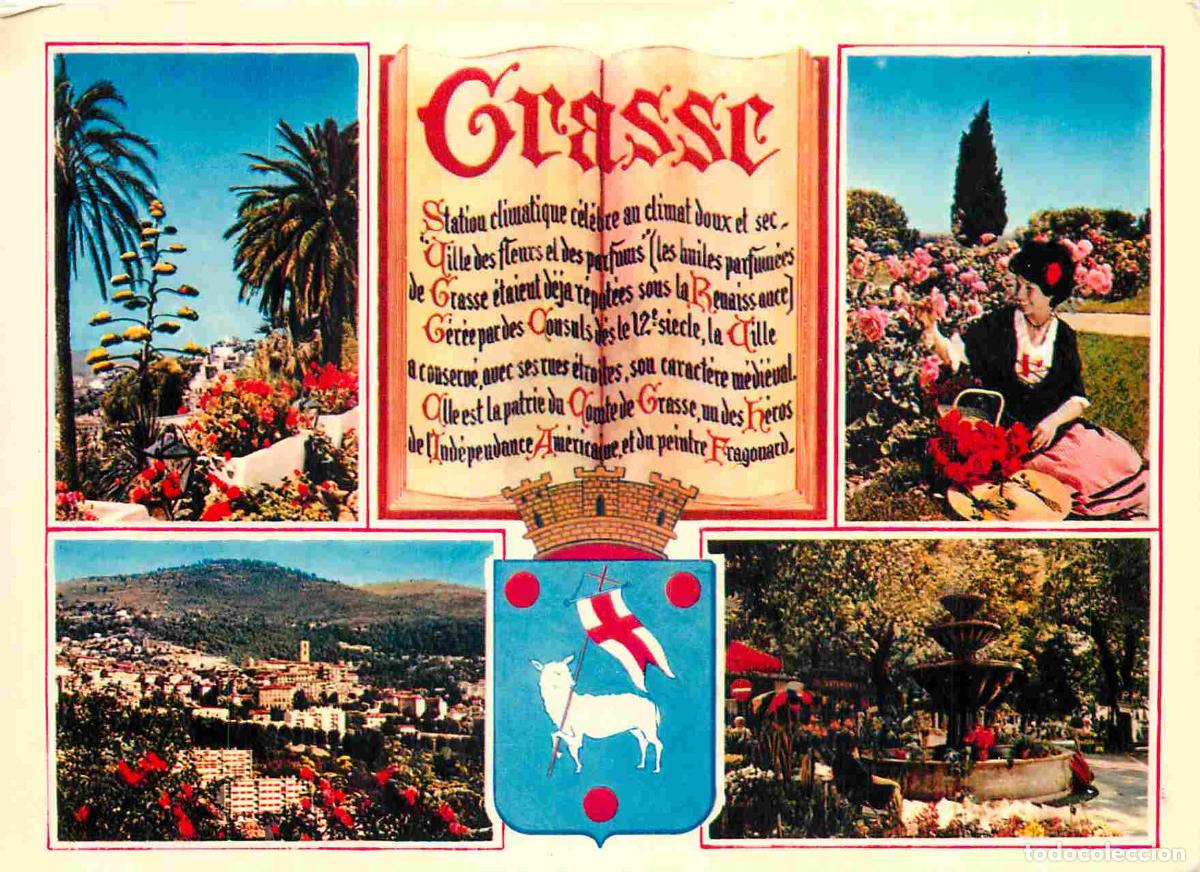 Postcards: Francia - Carte Postale - 06 - Grasse - Multivues - Blasons - CPM - Voir Scans Recto-Verso