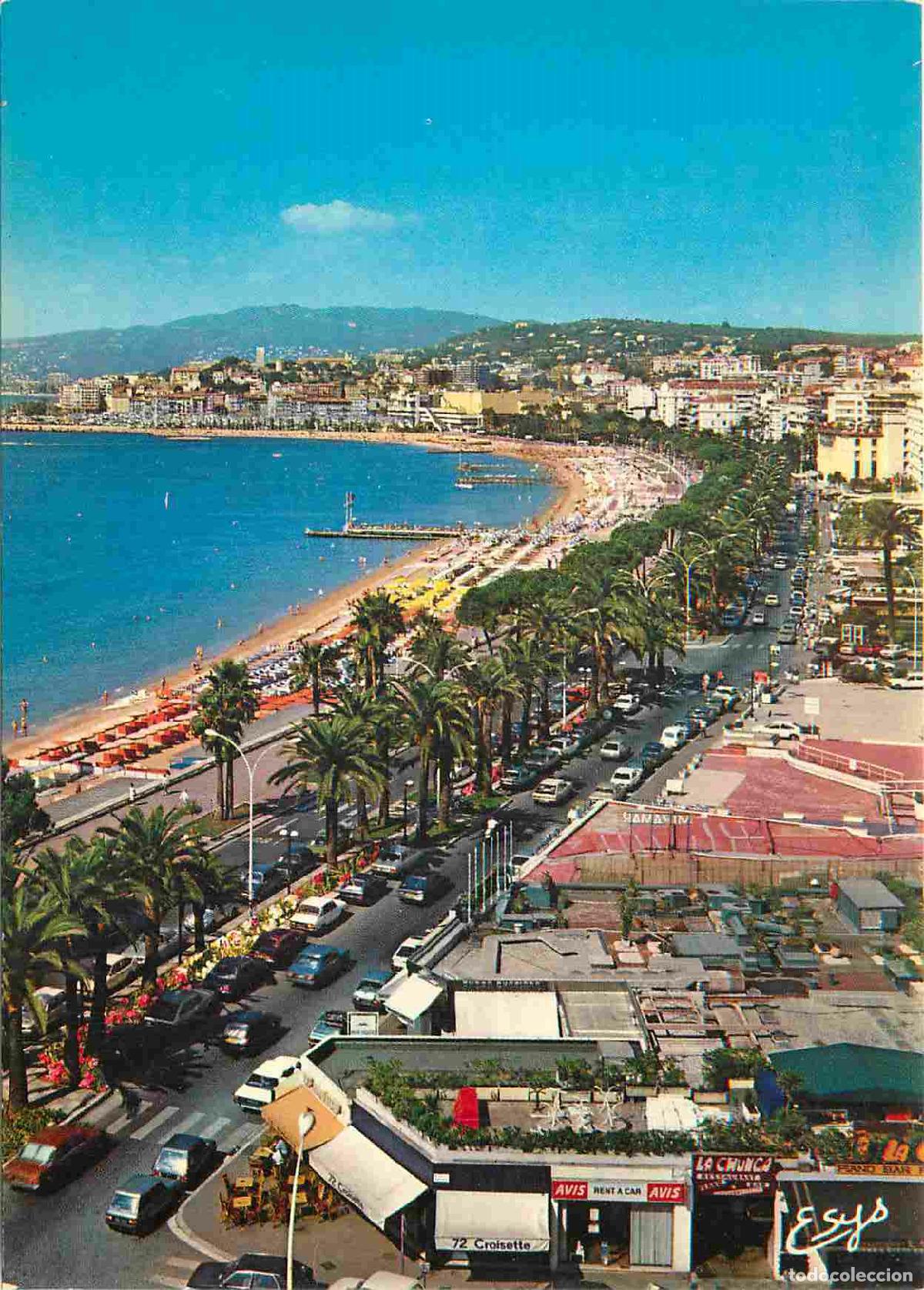 Postcards: Francia - Carte Postale - 06 - Cannes - La promenade de la croisette les plages et le suquet - Autom
