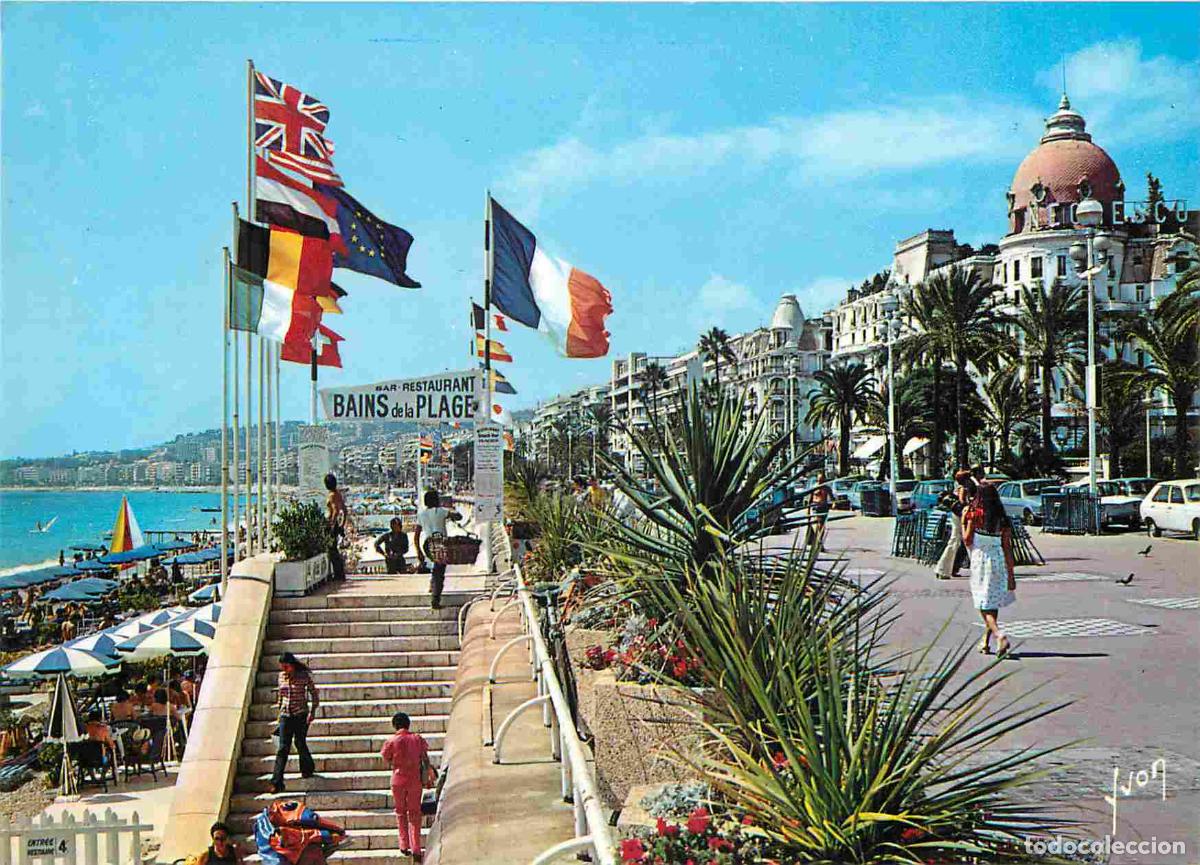 Postcards: Francia - Carte Postale - 06 - Nice - Promenade des anglais et l'h&ocirc;tel n&eacute;gresco - CPM - Voir Scans R