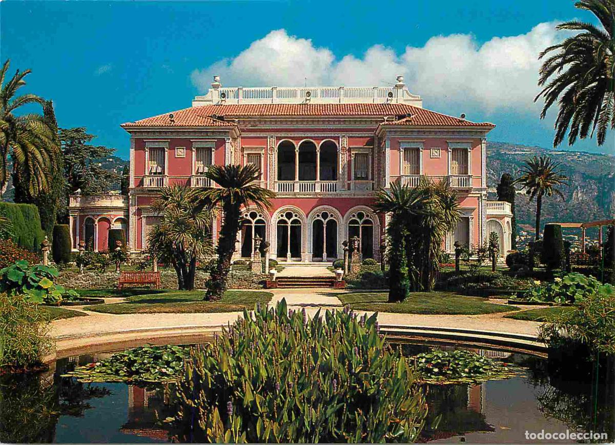 Postcards: Francia - Carte Postale - 06 - Saint-jean-cap-ferrat - Villa Ephrussi de Rothschild - Fa&ccedil;ade sud de