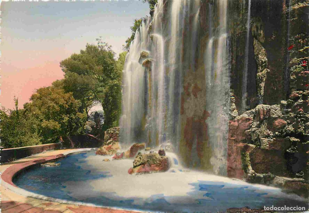 Postkarten: Francia - Carte Postale - 06 - Nice - La cascade du ch&acirc;teau - Carte dentel&eacute;e - CPSM grand format - V