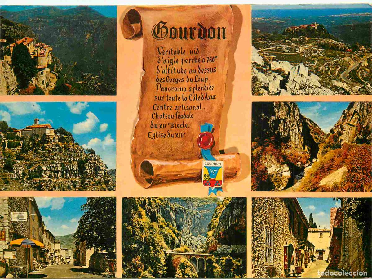 Postales: Francia - Carte Postale - 06 - Gourdon - Excursion des gorges du loup - Multivues - CPM - Voir Scans