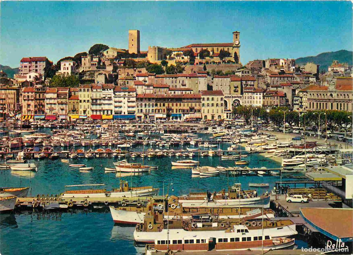 Postales: Francia - Carte Postale - 06 - Cannes - Le quai saint-pierre et le suquet - Bateaux - CPM - Voir Sca