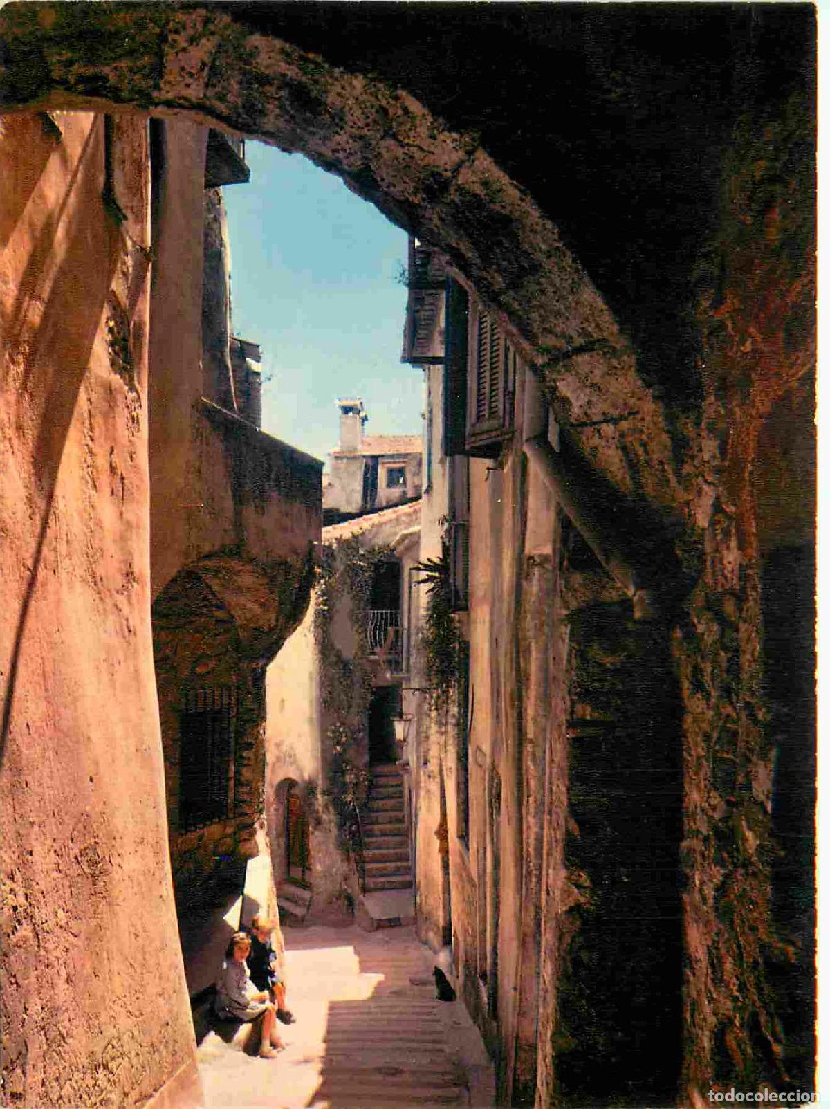 Postales: Francia - Carte Postale - 06 - Roquebrune-village - En fl&acirc;nant dans le village vieille rue pittoresq