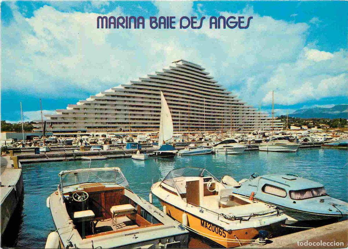 Cartes Postales: Francia - Carte Postale - 06 - Villeneuve-loubet - Marina baie des anges - port de plaisance - immeu