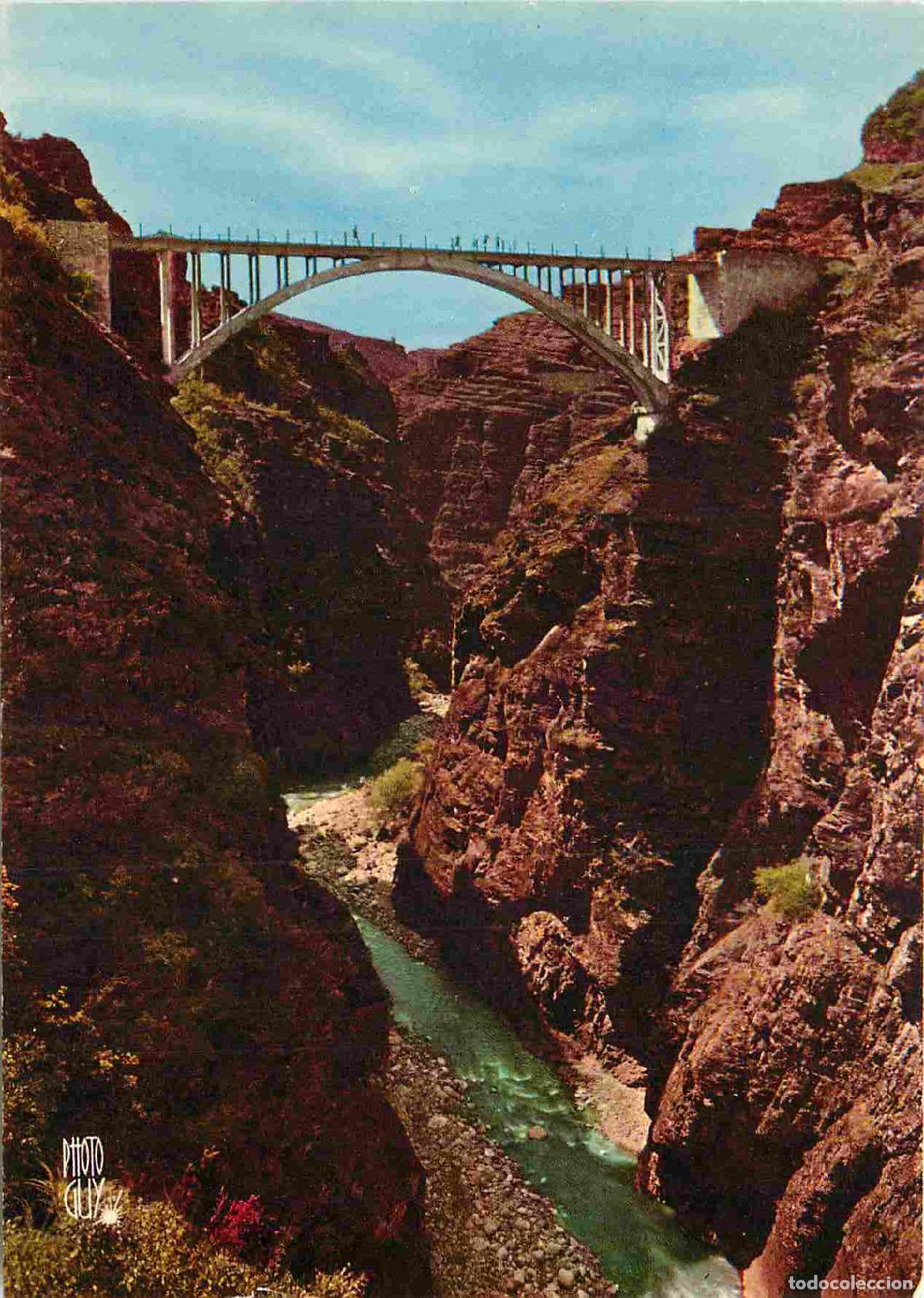 Cartes Postales: Francia - Carte Postale - 06 - Daluis - Le Pont du Saut de la Mari&eacute;e - Taill&eacute;es dans les schistes ro