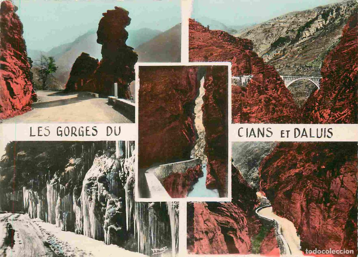 Cartes Postales: Francia - Carte Postale - 06 - Guillaumes - Les Gorges du Cians et Daluis - Multivues - Mention Phot