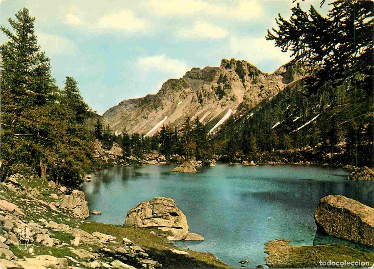 Cartes Postales: Francia - Carte Postale - 06 - Vallee des merveilles - Lac vert de fontanalba entre les vall&eacute;es de